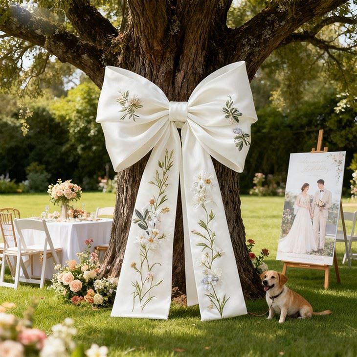 विशाल कपड़ा धनुष