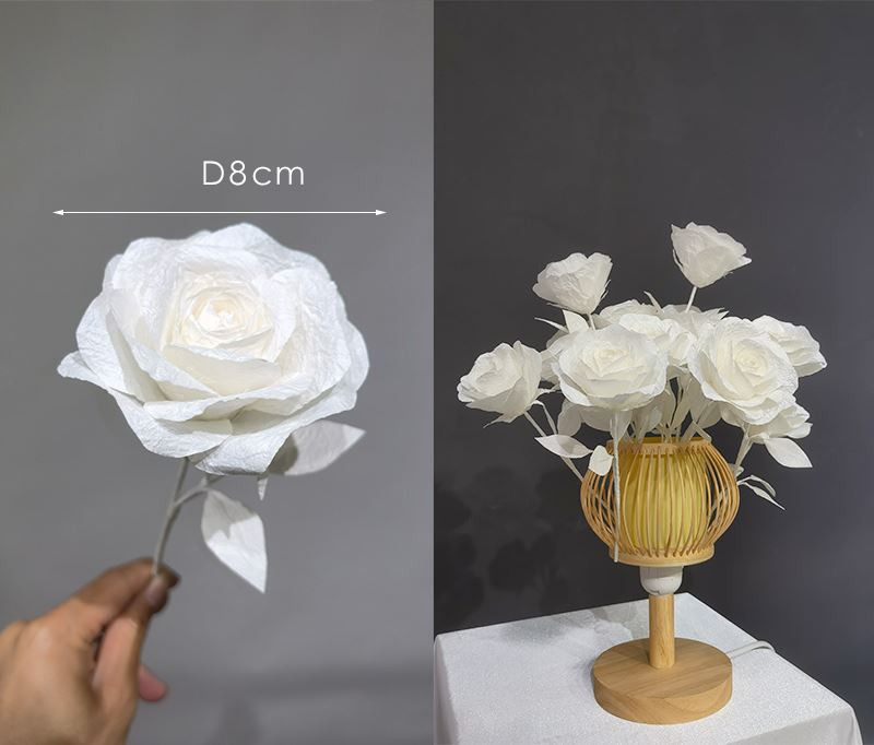 शिल्प के लिए मिनी पेपर फूल